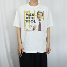 画像2: 90's HOME IMPROVEMENT USA製 "STANLEY DESANTIS" コメディードラマ プリントTシャツ XL (2)