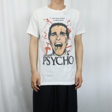画像2: AMERICAN PSYCHO ホラー映画 プリントTシャツ M (2)
