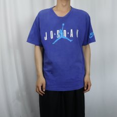 画像2: 90's NIKE CANADA製 "AIR JORDAN" ロゴプリントTシャツ L (2)