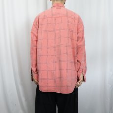 画像3: BUGLE BOY 有刺鉄線柄 コットンシャツ XL (3)
