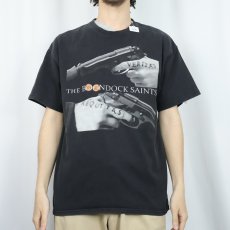 画像2: The Boondock Saints クライムアクション映画プリントTシャツ BLACK L (2)