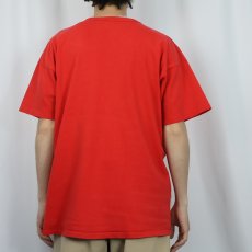 画像3: 90's Champion 青刺繍タグ 中期 USA製 ロゴプリントTシャツ XL (3)