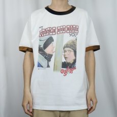 画像2: A Christmas Story クリスマスコメディ映画 リンガーTシャツ L (2)