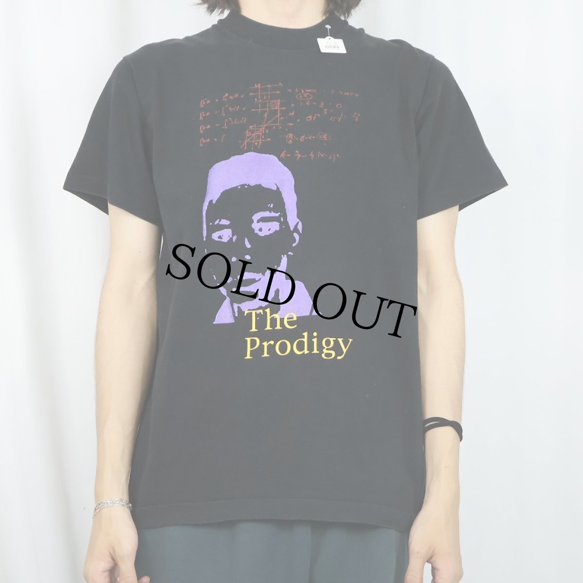 画像2: 90's The Prodigy テクノ / エレクトロロック・バンド プリントTシャツ BLACK M (2)