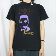 画像2: 90's The Prodigy テクノ / エレクトロロック・バンド プリントTシャツ BLACK M (2)