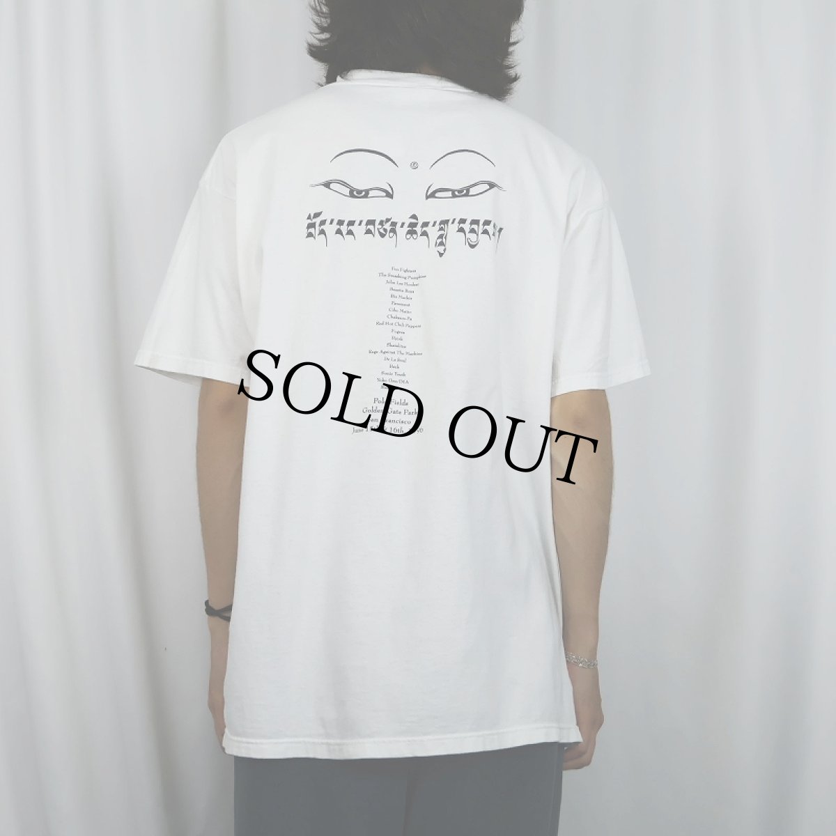 画像4: 90's Tibetan Freedom Concet 1996 ロック・コンサート プリントTシャツ XL (4)