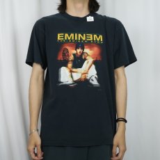 画像3: 2002 EMINEM "The Eminem Show" ラッパーアルバムプリントTシャツ BLACK L (3)