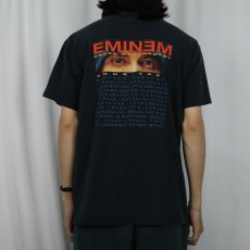 画像4: 2002 EMINEM "The Eminem Show" ラッパーアルバムプリントTシャツ BLACK L (4)