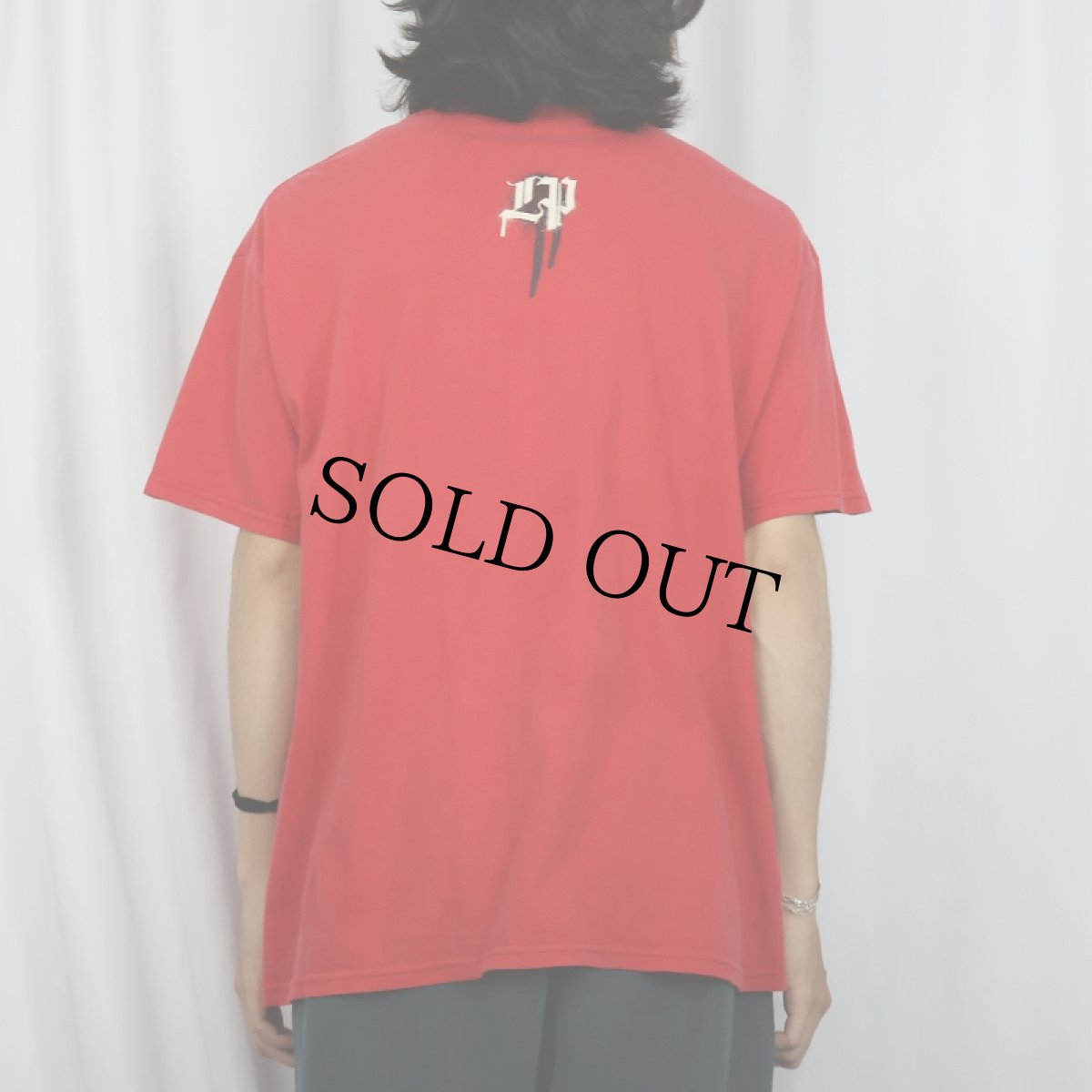 画像3: 2000's Linkin Park ロックバンドプリントTシャツ L (3)