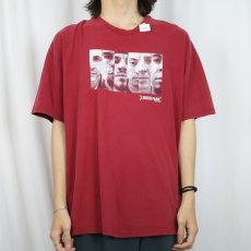 画像2: 2000's Linkin Park ロックバンドプリントTシャツ XL (2)