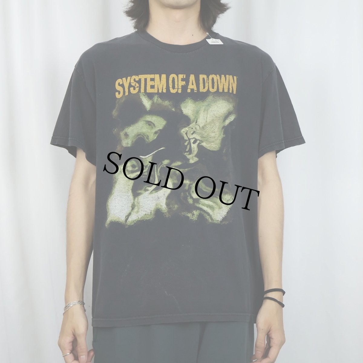 画像2: System of a Down "Toxicity" ニュー・メタルバンド アルバムプリントTシャツ BLACK L (2)