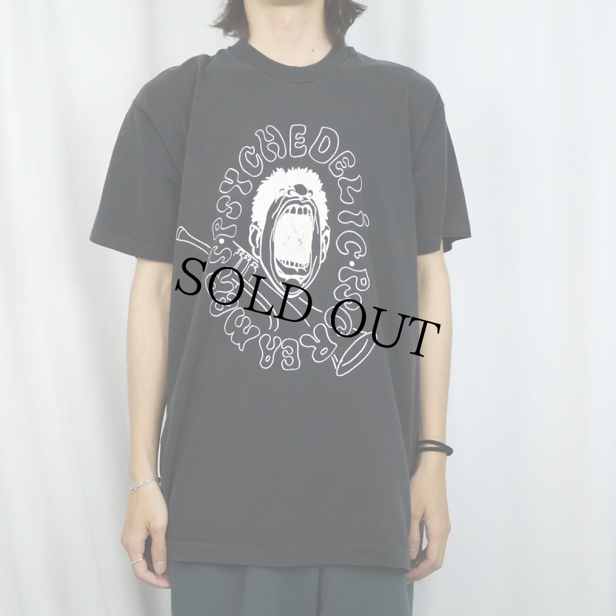 画像3: 90's PSYCHEDELICREAM USA製 プリントTシャツ XL (3)