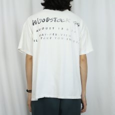 画像3: 90's THE WOODSTOCK FESTIVAL USA製 ロックフェスティバルプリントTシャツ XL (3)