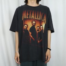 画像3: 90's METALLICA USA製 "Summer 1998 North America" ヘヴィメタル・バンド ツアープリントTシャツ BLACK XL (3)