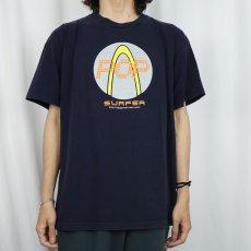 画像2: 90's U2 Popmart ロックバンドプリントTシャツ NAVY XL (2)