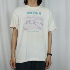 画像2: 90's JERRY DOUGLAS "Under the Wire" ミュージシャン アルバムプリントTシャツ XL (2)