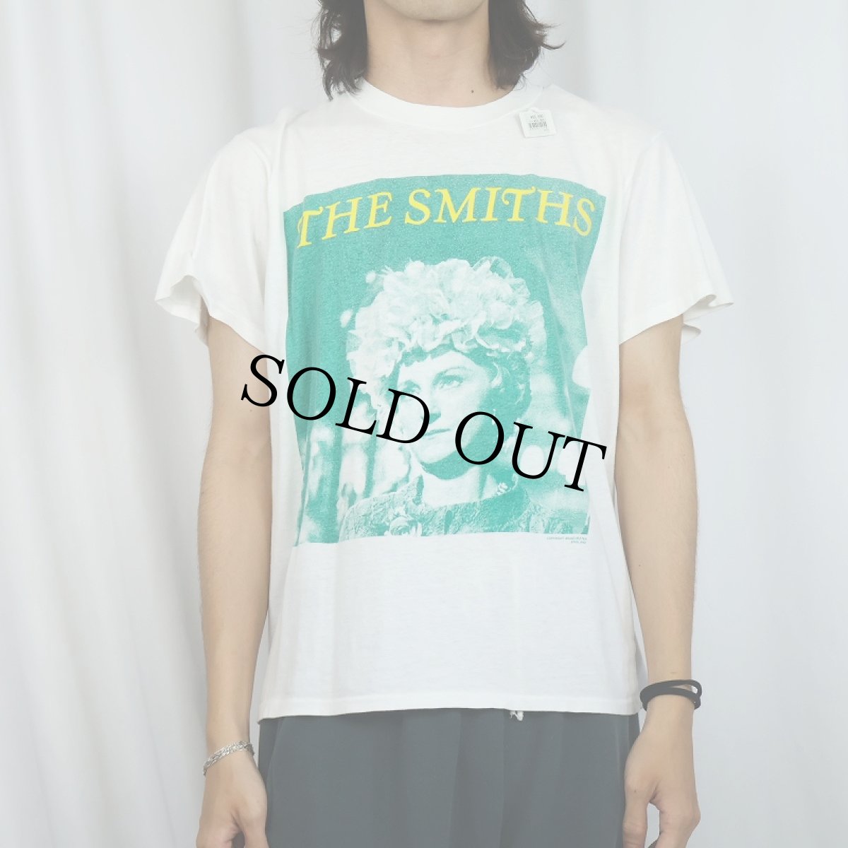 画像2: 80's THE SMITHS "I Started Something I Couldn’t Finish" ロックバンドプリントTシャツ (2)