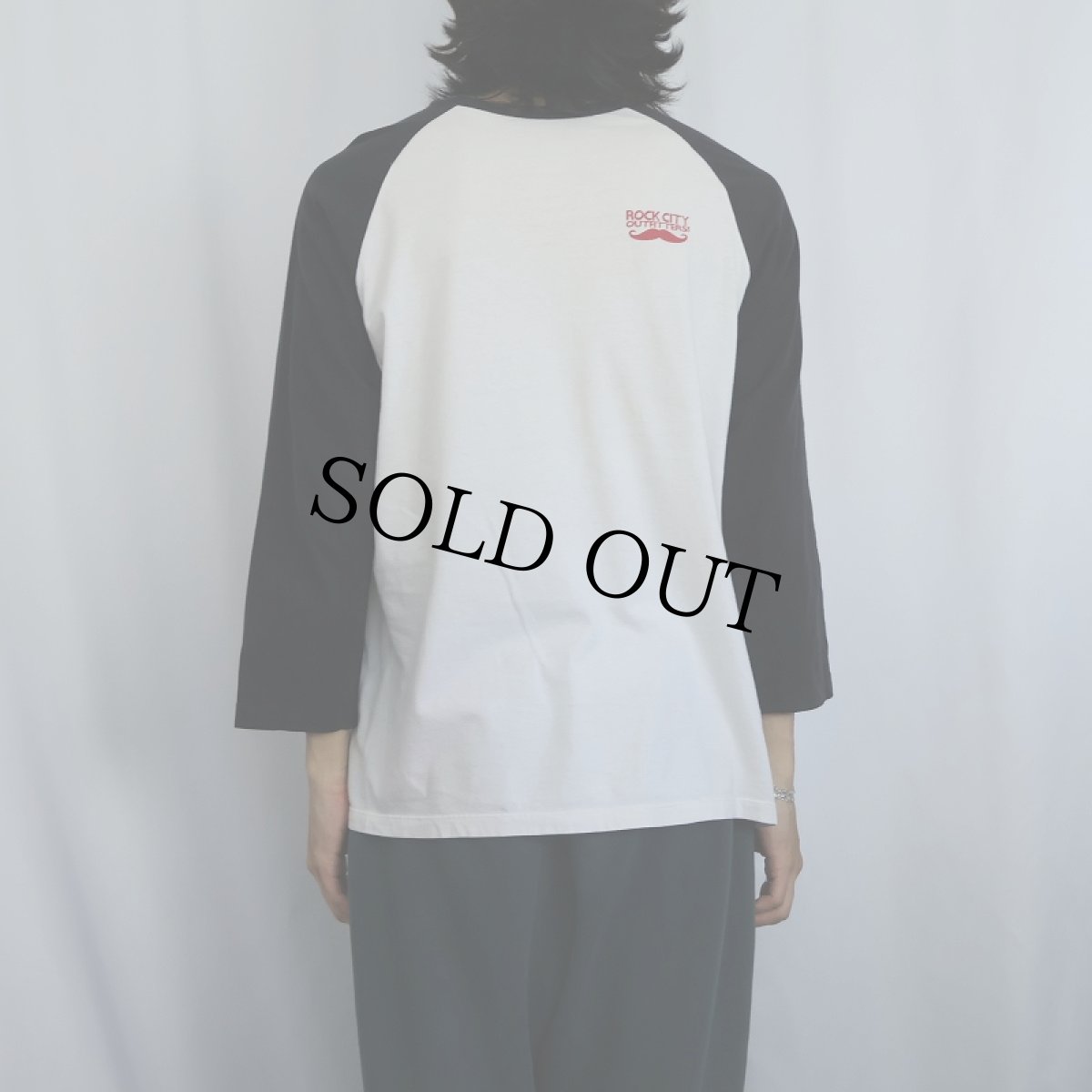 画像4: ROCK CITY OUTFITTERS プリントラグランTシャツ (4)