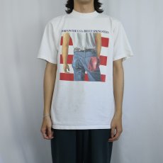 画像3: 90's Bruce Springsteen USA製 シンガーソングライター プリントTシャツ L (3)