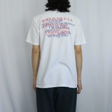 画像4: 90's Bruce Springsteen USA製 シンガーソングライター プリントTシャツ L (4)