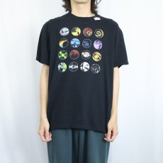 画像2: 2000's ROGER WATERS "THE DARK SIDE OF THE MOON" ミュージシャン ツアープリントTシャツ BLACK L (2)