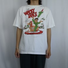 画像2: 90's "THE WACKY IRAQI" 湾岸戦争 風刺画プリントTシャツ (2)