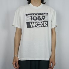 画像2: 90's USA製 WCXR 105.9 Classic Rock ラジオ局 プリントTシャツ XL (2)