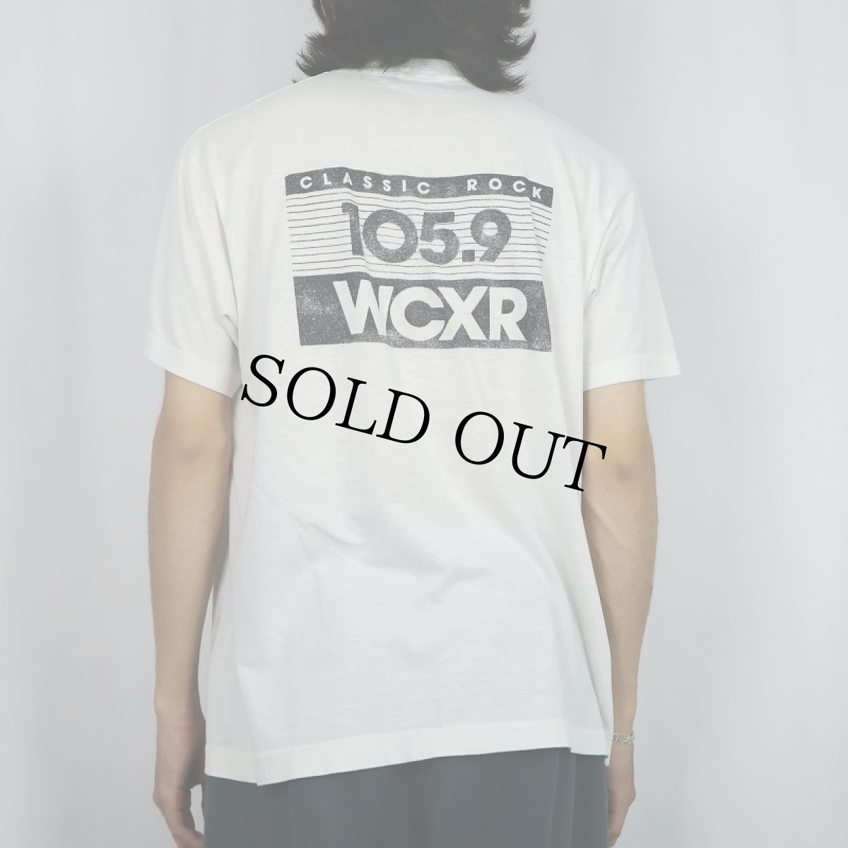 画像3: 90's USA製 WCXR 105.9 Classic Rock ラジオ局 プリントTシャツ XL (3)