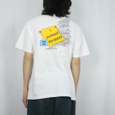 画像4: 90's SYNERGEN USA製 バイオテクノロジー企業 プリントTシャツ L (4)