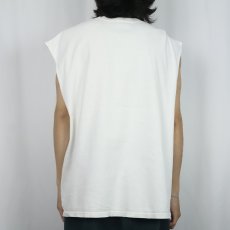 画像3: 90's NIKE USA製 ロゴプリント ノースリーブTシャツ XL (3)