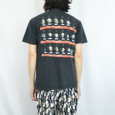 画像4: 2000's IRON MAIDEN "Piece of Mind" ヘヴィメタルバンド アルバムプリントTシャツ BLACK M (4)
