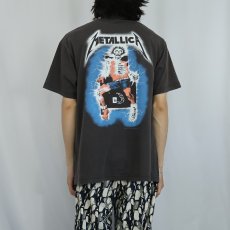 画像3: 2000's METALLICA "RIDE THE LIGHTING" ロックバンドアルバムプリントTシャツ BLACK L (3)
