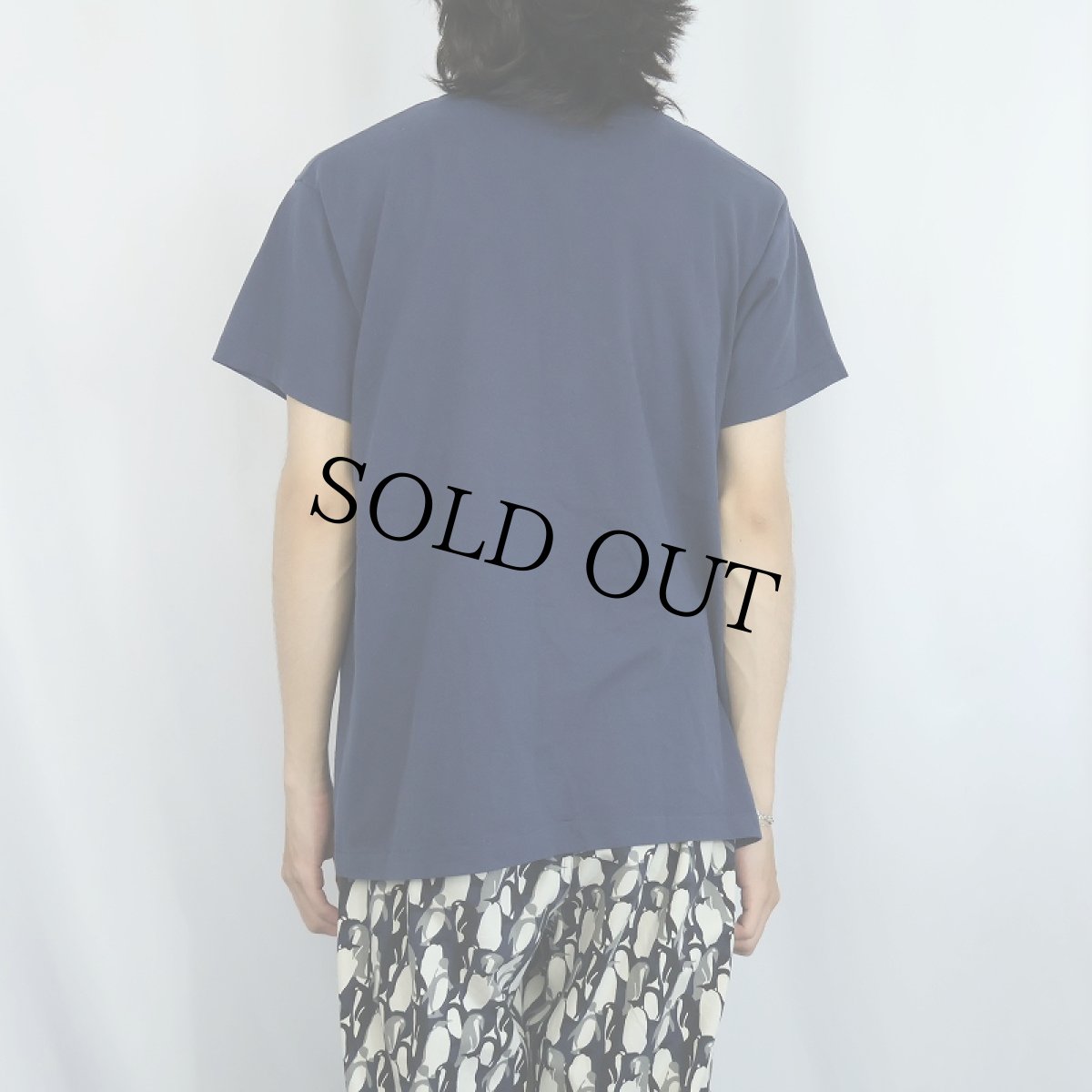 画像3: 80〜90's USA製 "Midlands Community Hospital" プリントTシャツ NAVY L (3)