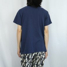 画像3: 80〜90's USA製 "Midlands Community Hospital" プリントTシャツ NAVY L (3)