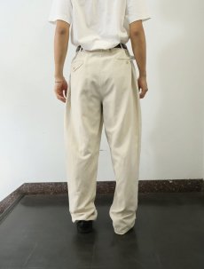 画像3: POLO GOLF Ralph Lauren 2タック コットン×シルク×リネン スラックス W35 (3)