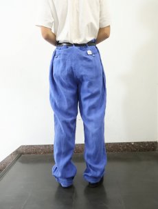 画像3: POLO Ralph Lauren 2タック リネンスラックス W39 (3)