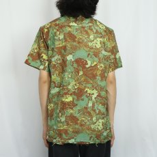 画像3: 70's "Paul Gauguin" アート柄 ポリエステルシャツ (3)