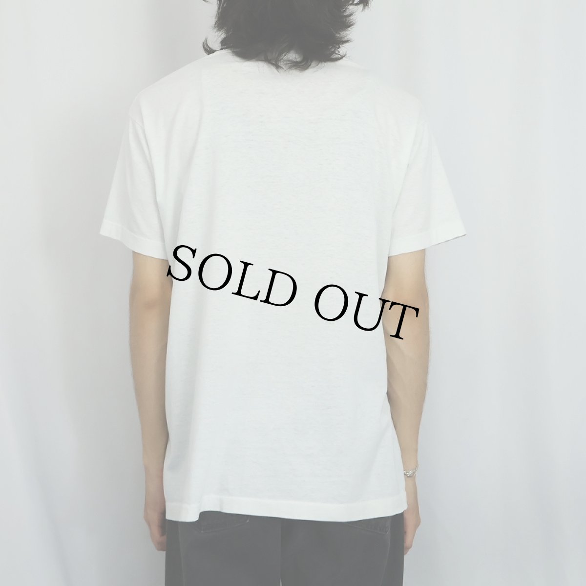 画像3: 80〜90's USA製 "FT. WHITE, FL." 牛プリントTシャツ XL (3)