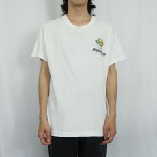 画像2: 90's Brain Waves サーフブランド プリントTシャツ XL (2)