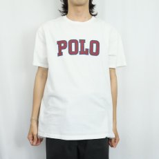 画像2: POLO Ralph Lauren ロゴプリントTシャツ L (2)