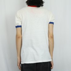 画像3: 70's All in the Family "ARCHIE BUNKER" ドラマプリント リンガーTシャツ L (3)