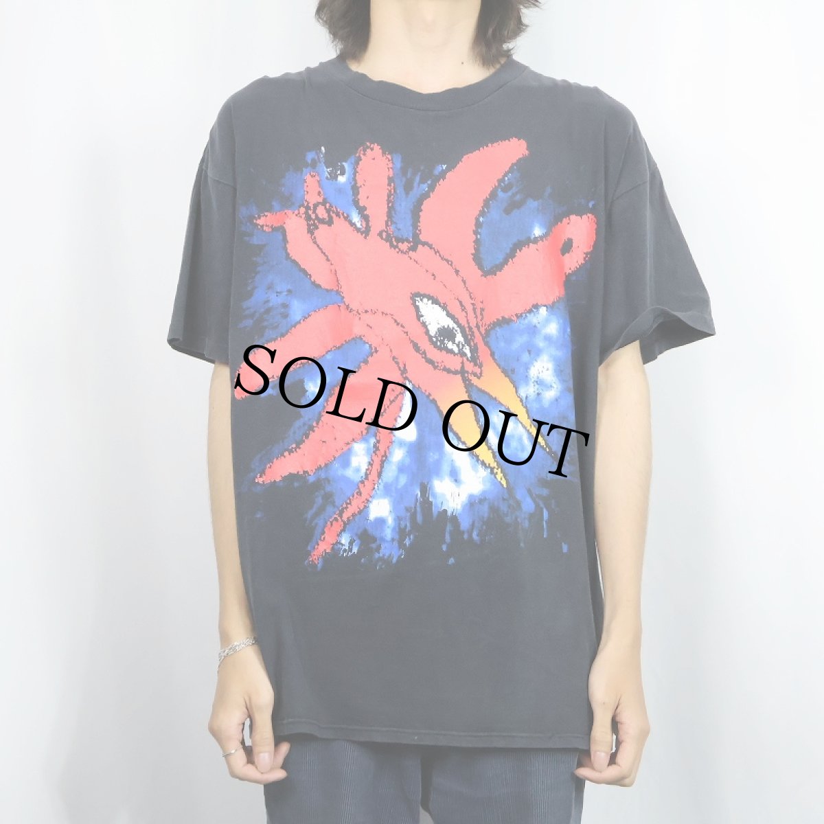 画像3: 90's THE CURE USA製 ロックバンド ツアープリントTシャツ BLACK ONE SIZE (3)