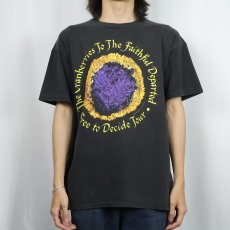 画像2: 90's The Cranberries USA製 "Free to Decide Tour" ロックバンド ツアープリントTシャツ BLACK XL (2)