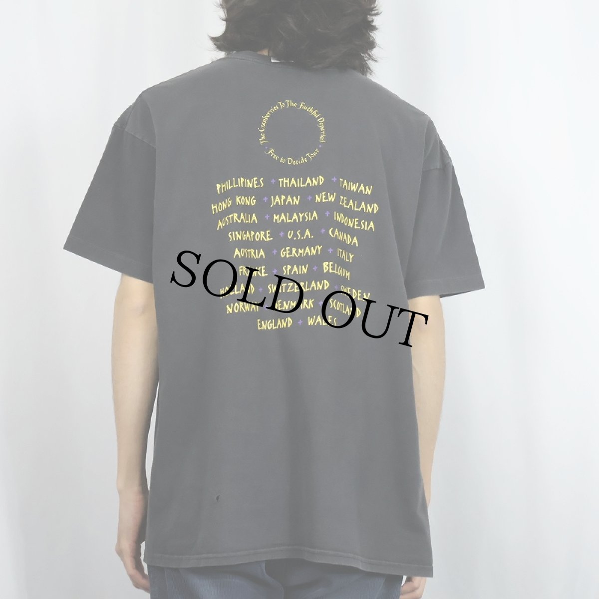 画像3: 90's The Cranberries USA製 "Free to Decide Tour" ロックバンド ツアープリントTシャツ BLACK XL (3)