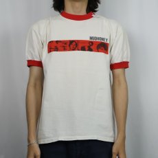 画像2: 90's Mudhoney ロックバンド プリントリンガーTシャツ (2)
