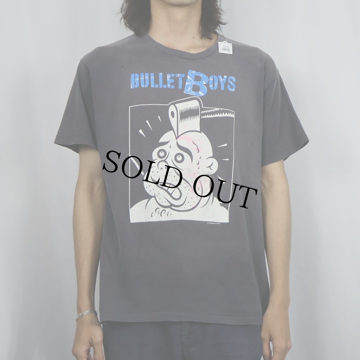 画像2: 80's BULLET BOYS USA製 ハードロックバンド プリントTシャツ XL (2)