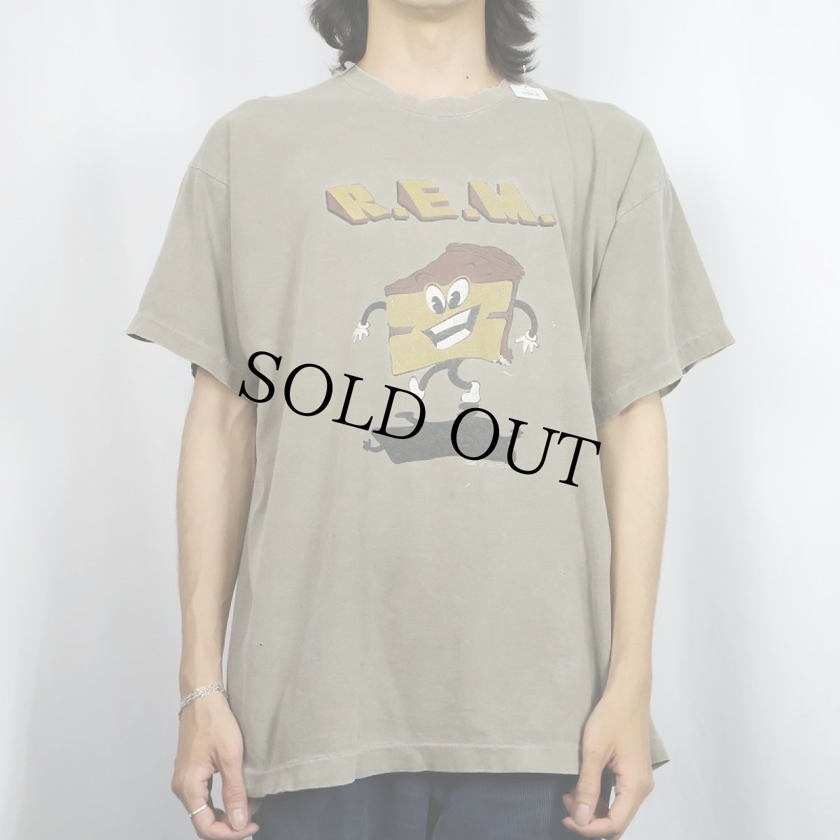 画像2: 90's R.E.M. "CAKE" オルタナティブロックバンド プリントTシャツ XL (2)