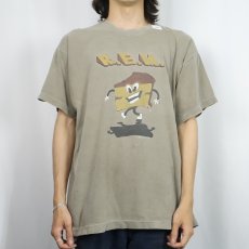 画像2: 90's R.E.M. "CAKE" オルタナティブロックバンド プリントTシャツ XL (2)