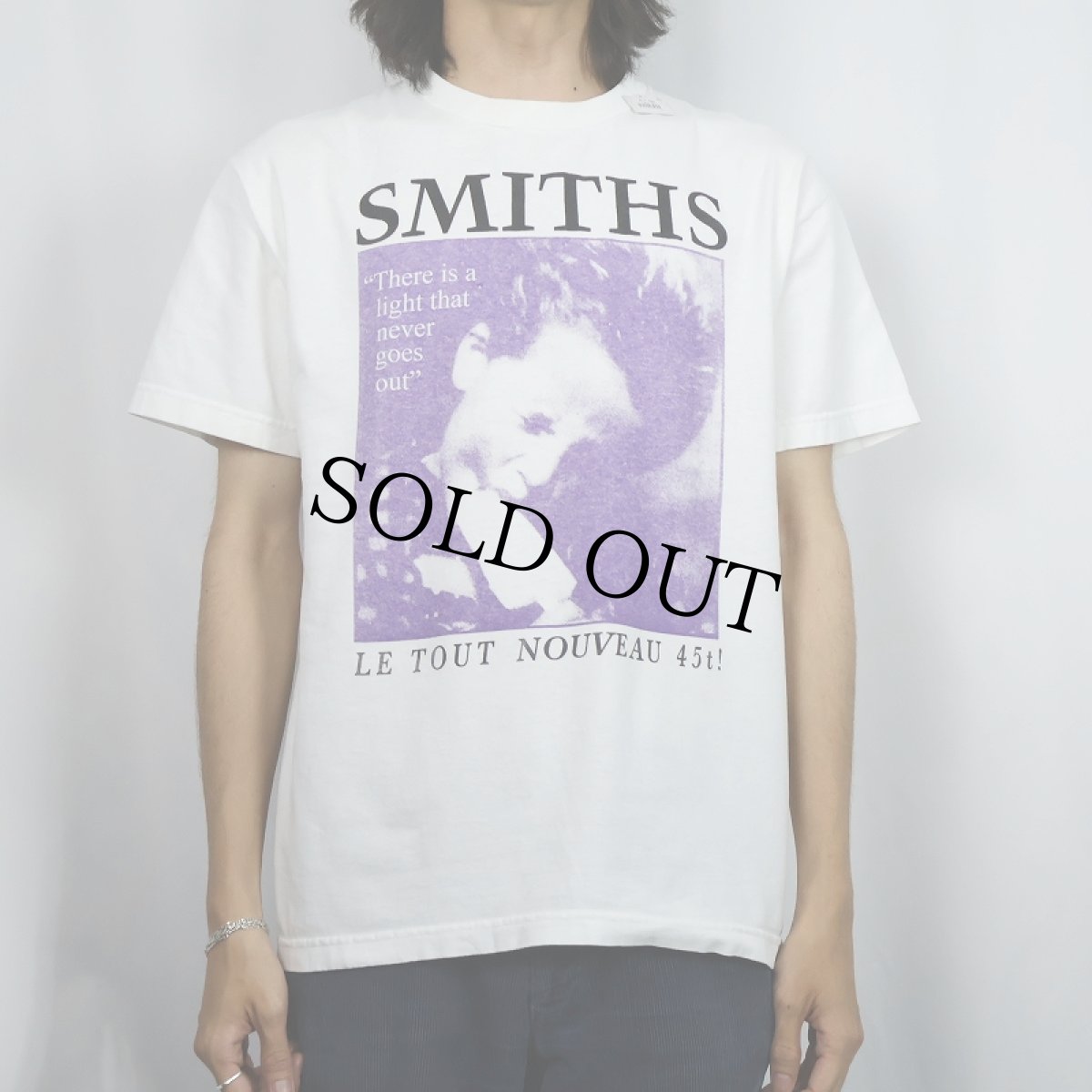 画像2: THE SMITH "There Is a Light That Never Goes Out" ロックバンド プリントTシャツ (2)