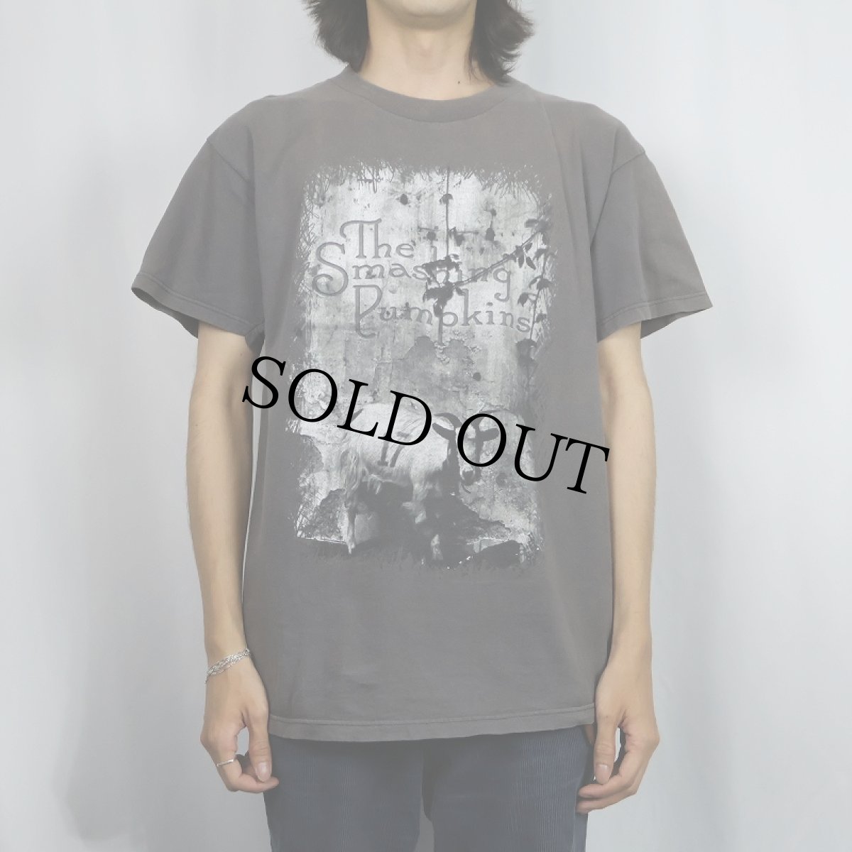 画像2: 90's The Smashing Pumpkins USA製 "ADORE" オルタナティブロックバンド アルバムプリントTシャツ L (2)